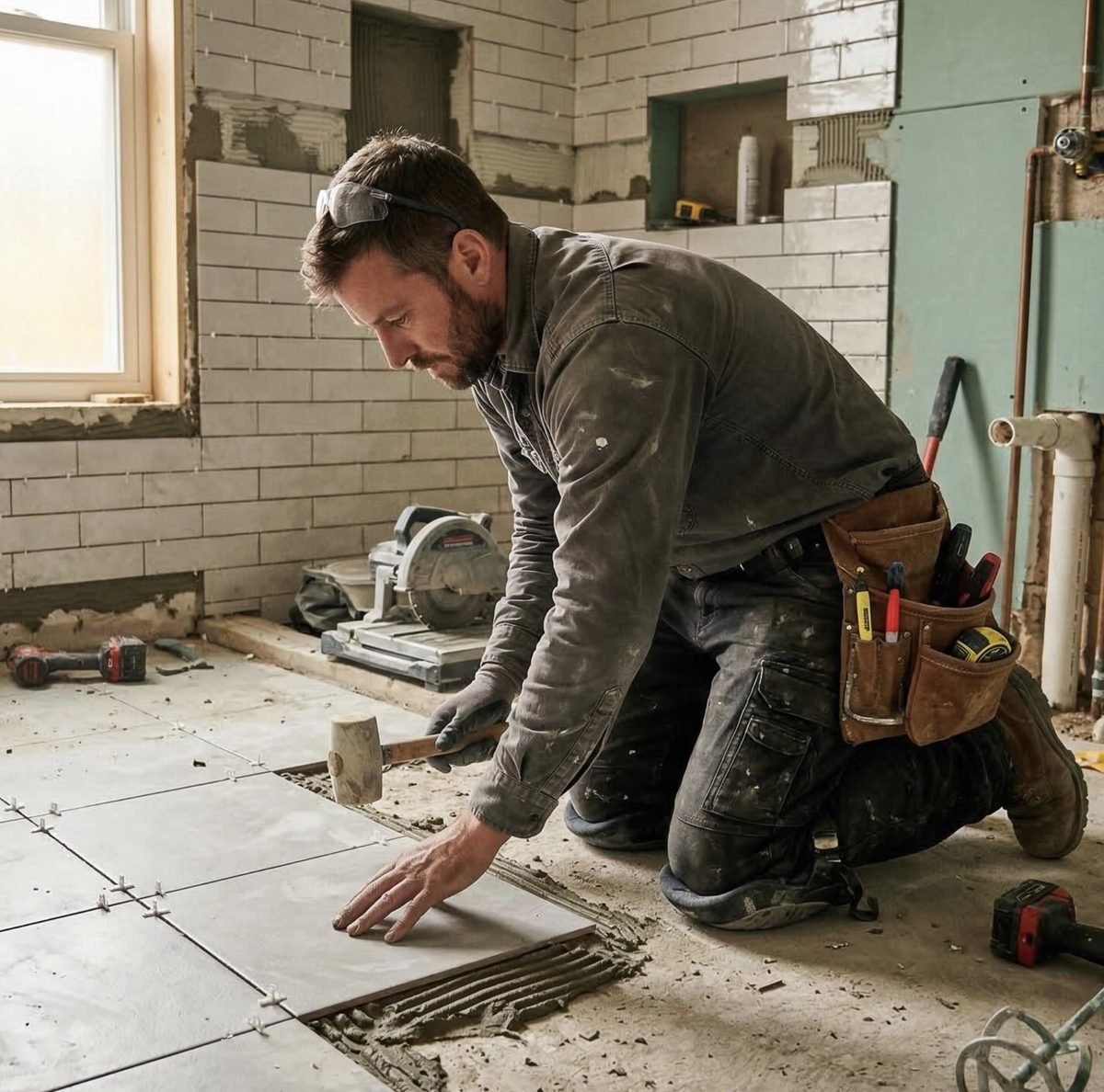 Betonreinigung und Flächenreinigung durch Poseidon Immoclean